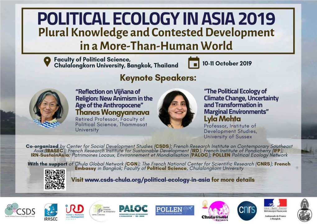 FEMINIST POLITICAL ECOLOGY in ASIA Chairs: Bernadette P
