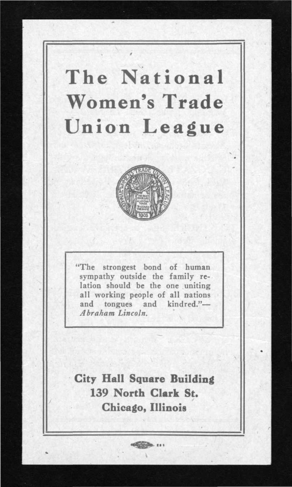 The National Women's Trade Union League