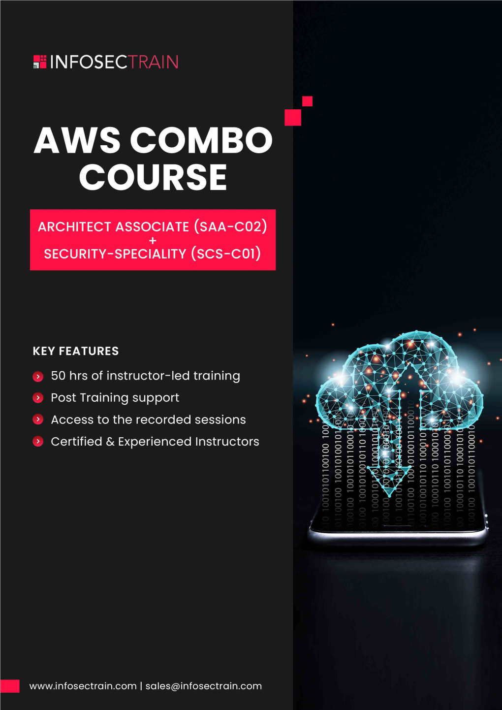 AWS Combo Course (Architect Associate + Security-Specialty) Aims to Help You Get Through AWS Certiﬁcation (Fundamental + Advanced Level) in the ﬁrst Attempt