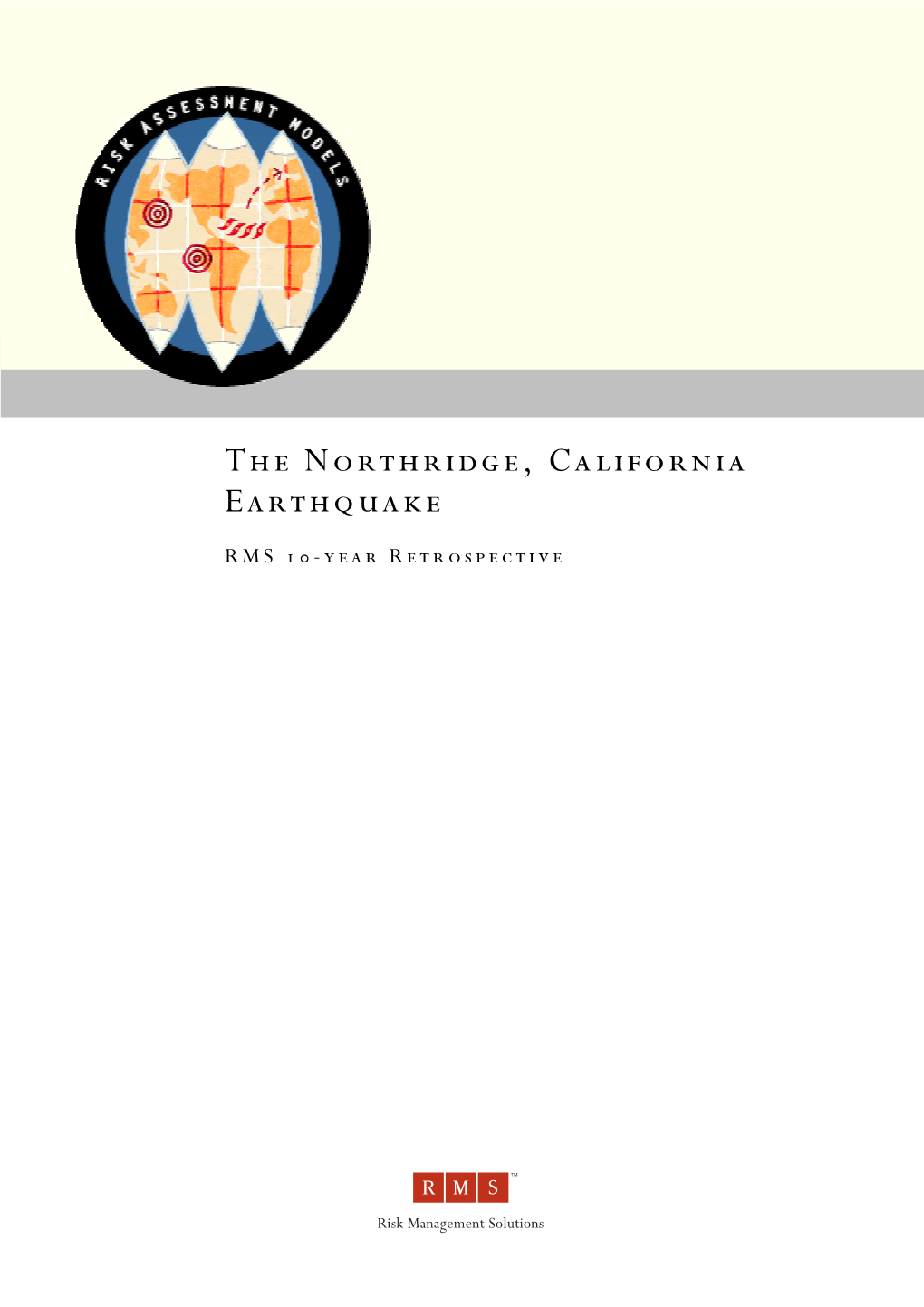 Northridge California Earthquake Retrospective