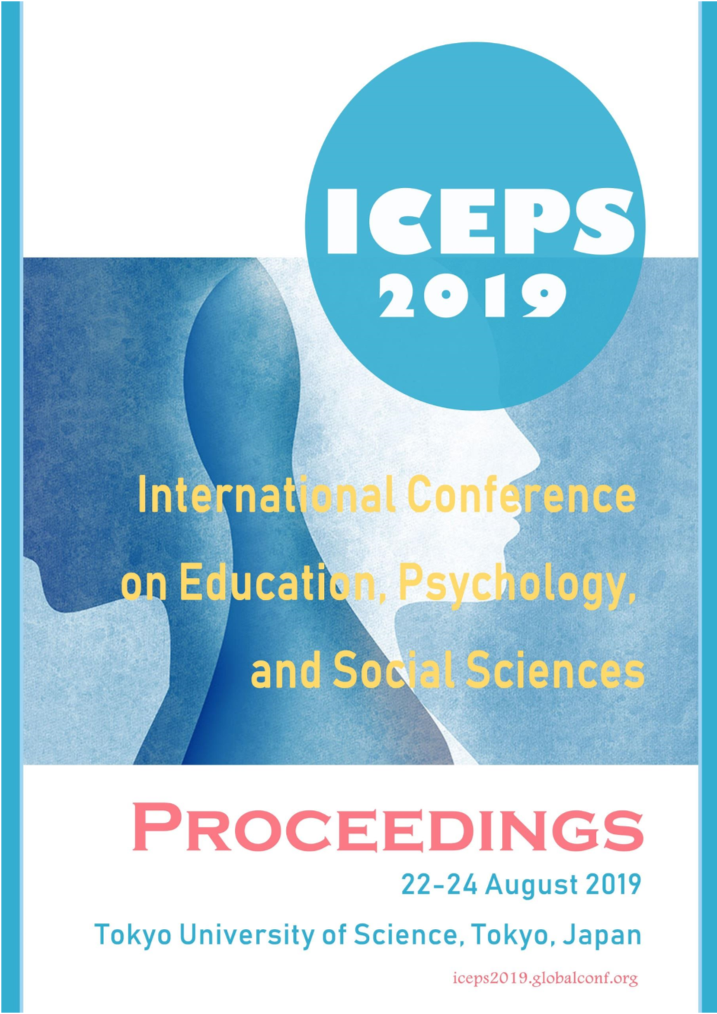 ICEPS 2019 Tokyo University of Science, Tokyo, Japan August 22-24, 2019