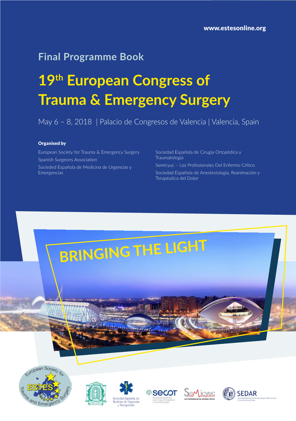 Final Programme Book 19Th European Congress of Trauma & Emergency Surgery