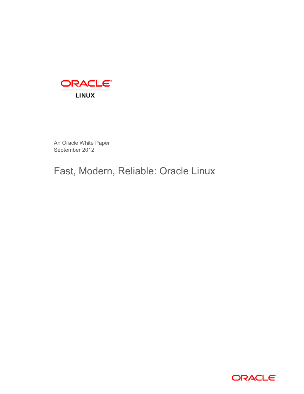 Oracle Linux