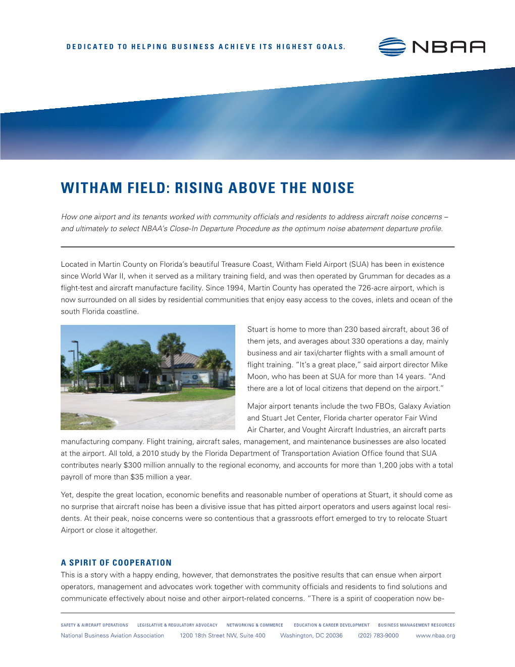 Witham Field: Rising Above the Noise