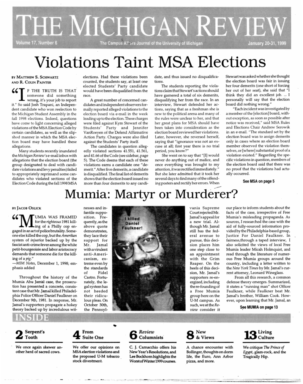 Violations Taint MSA Elections