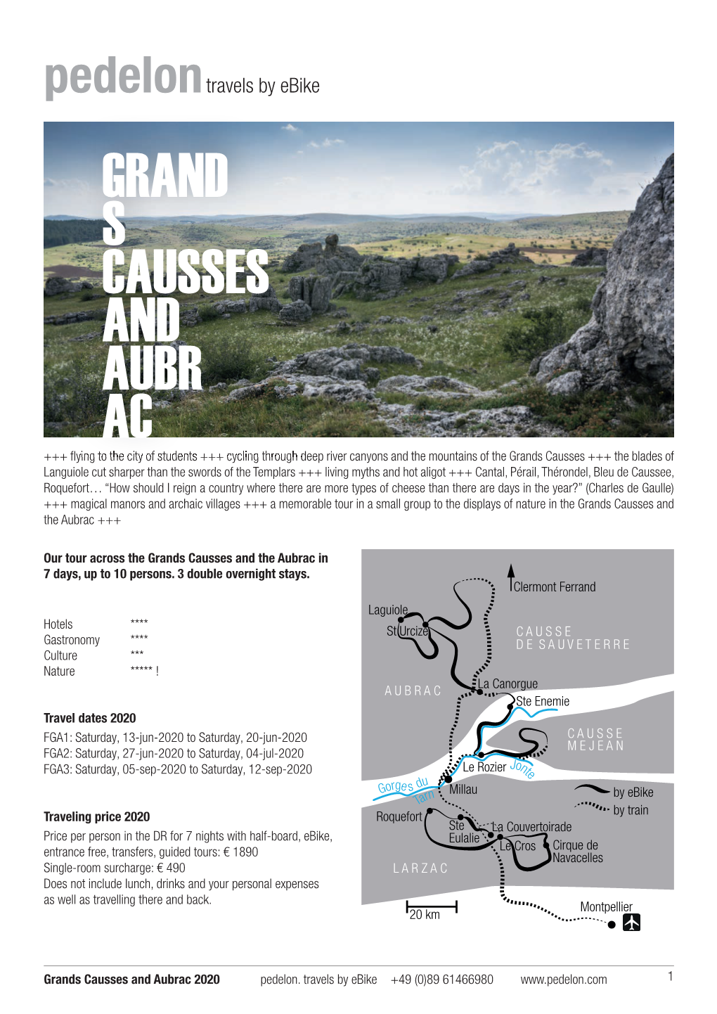 Grand S Causses and Aubr Ac