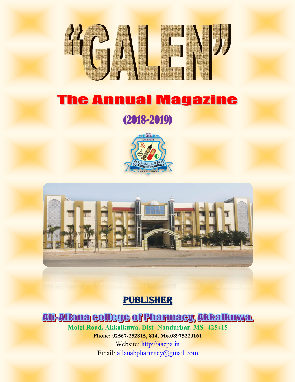 Magazine Galen 2018-19