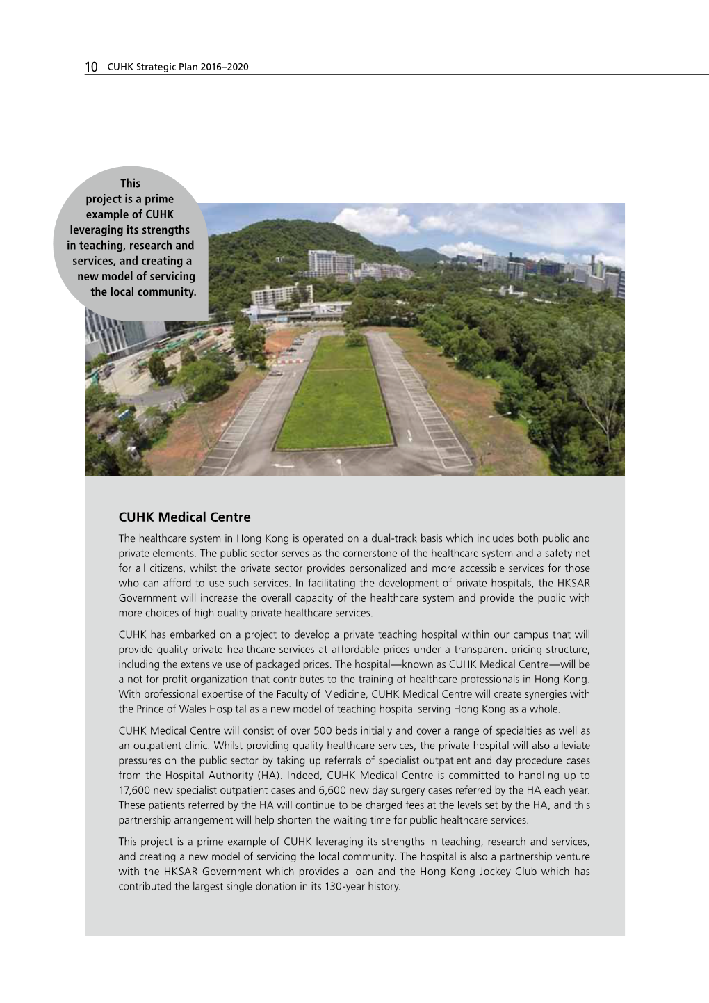 Planning Context — the Society in Hong Kong — CUHK Medical Center