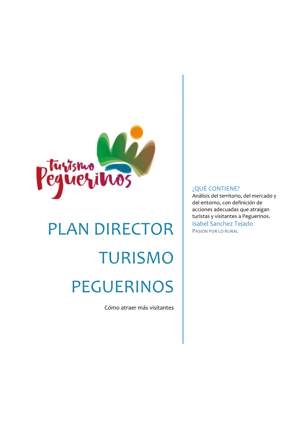 Plan Director Turismo Peguerinos