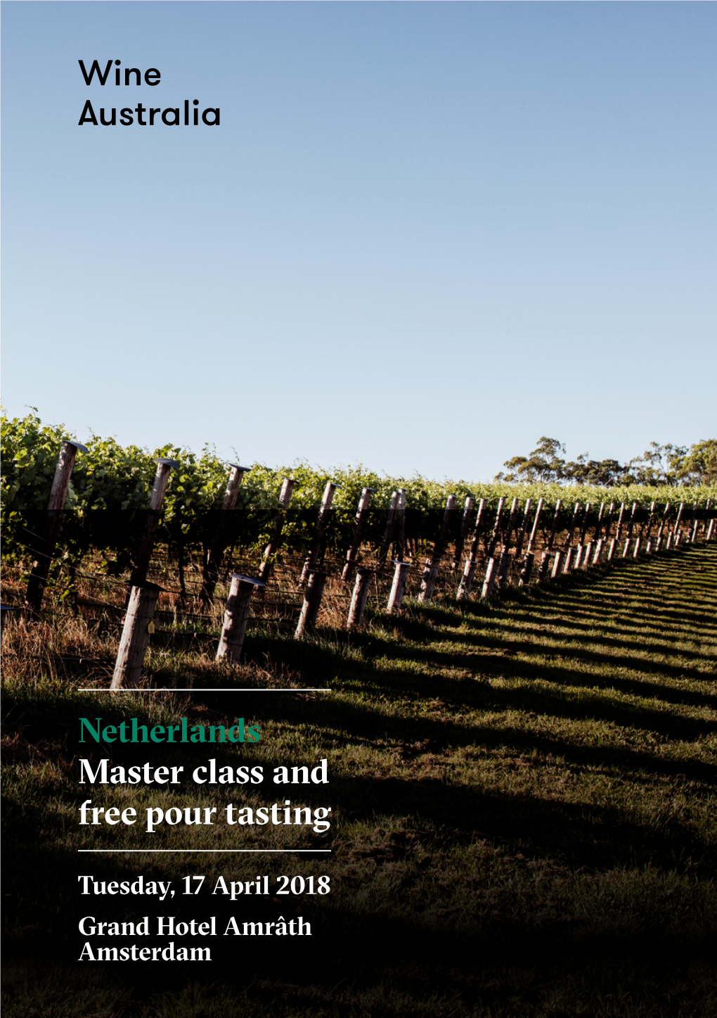 Netherlands Master Class and Free Pour Tasting
