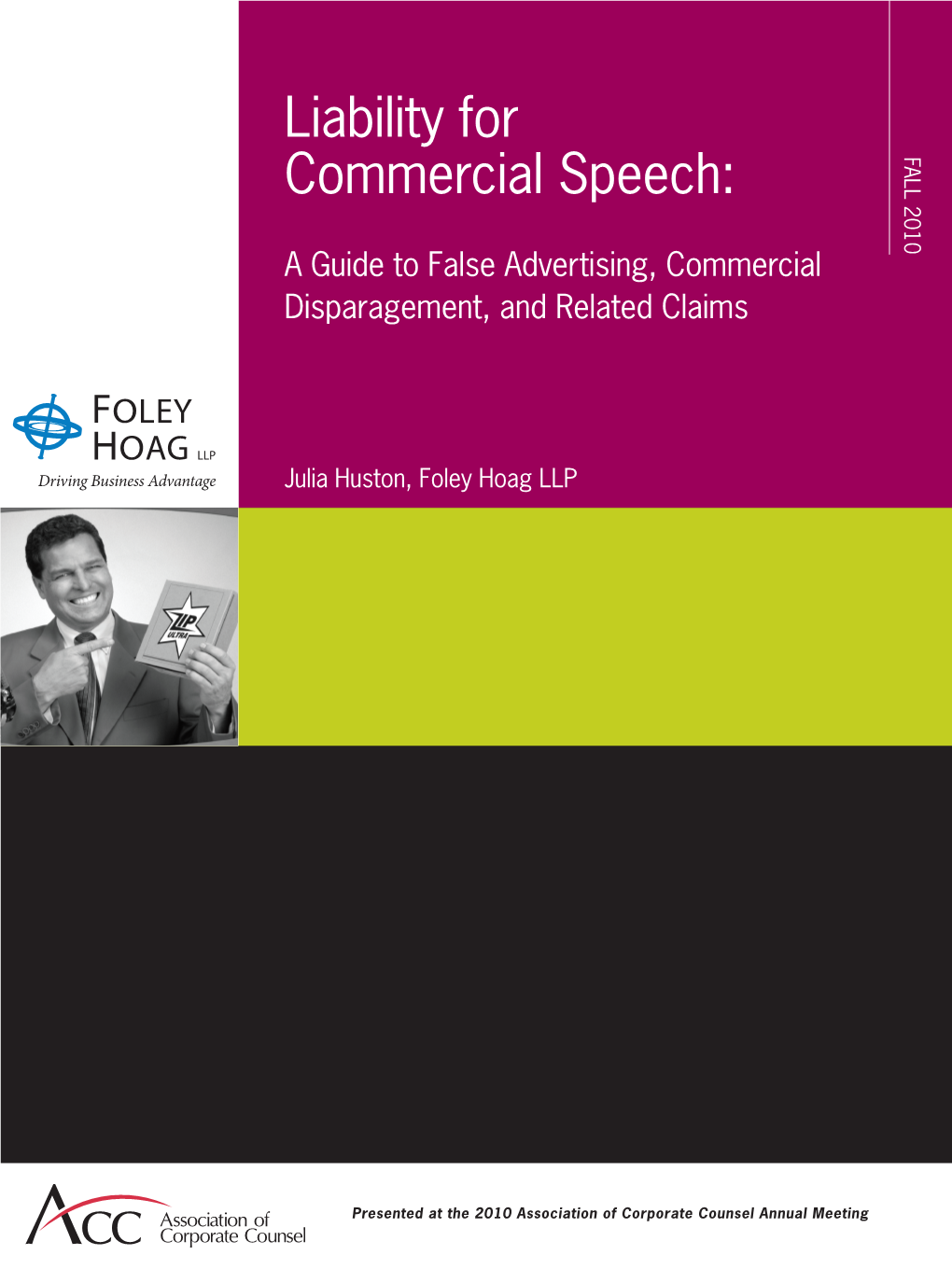 Liability for Commercial Speech