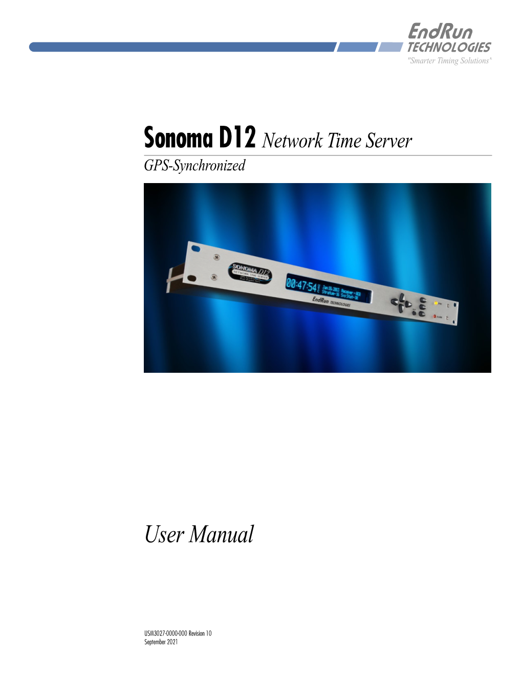 Sonoma D12 Network Time Server (GPS)