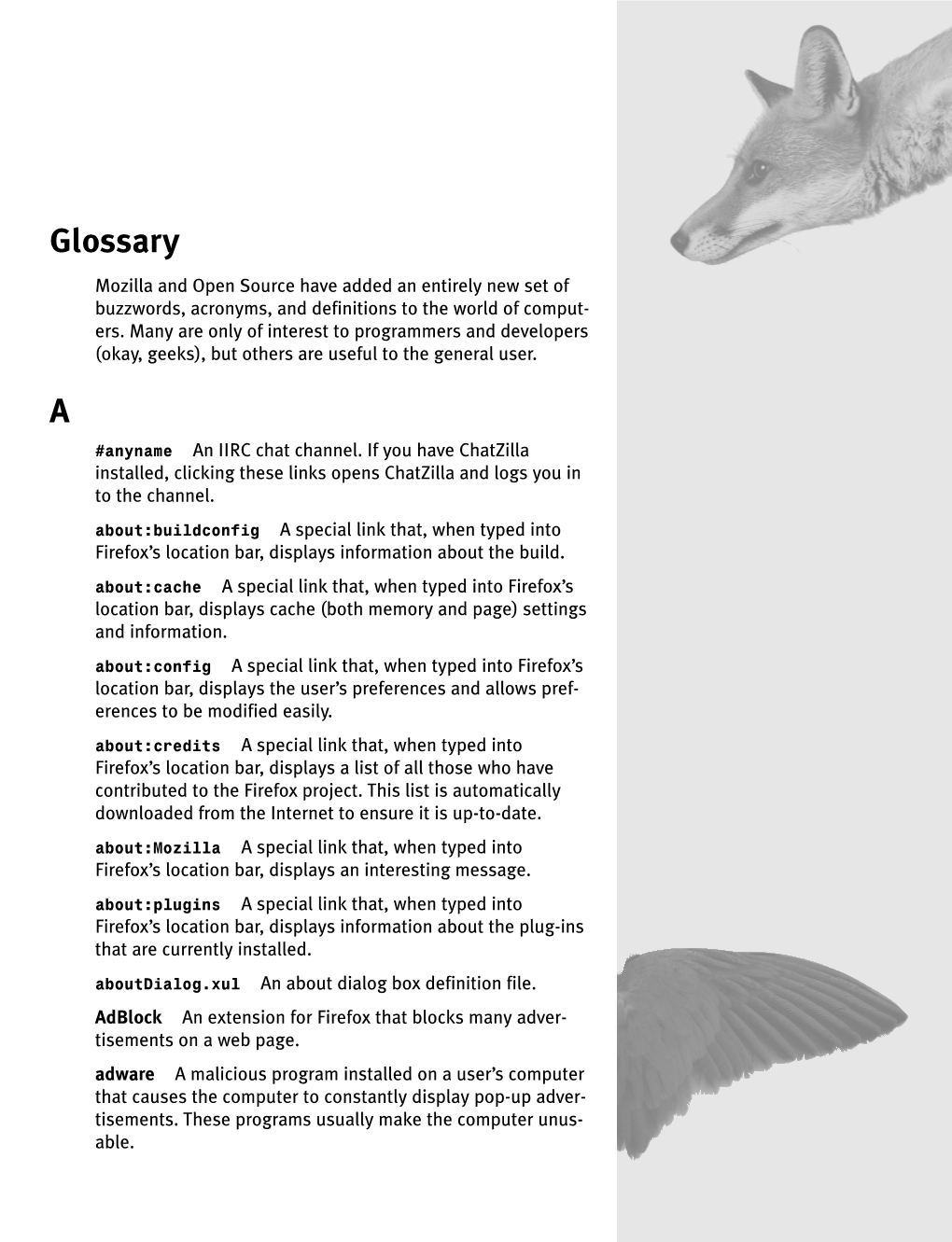 Glossary AFAIK