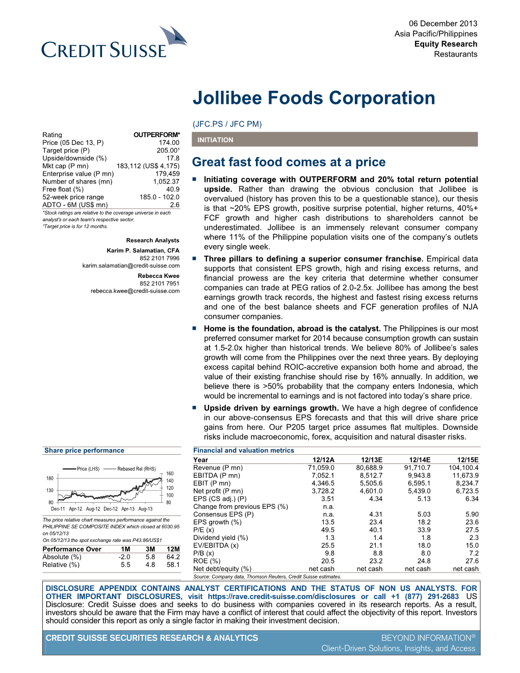 Jollibee Foods Corporation