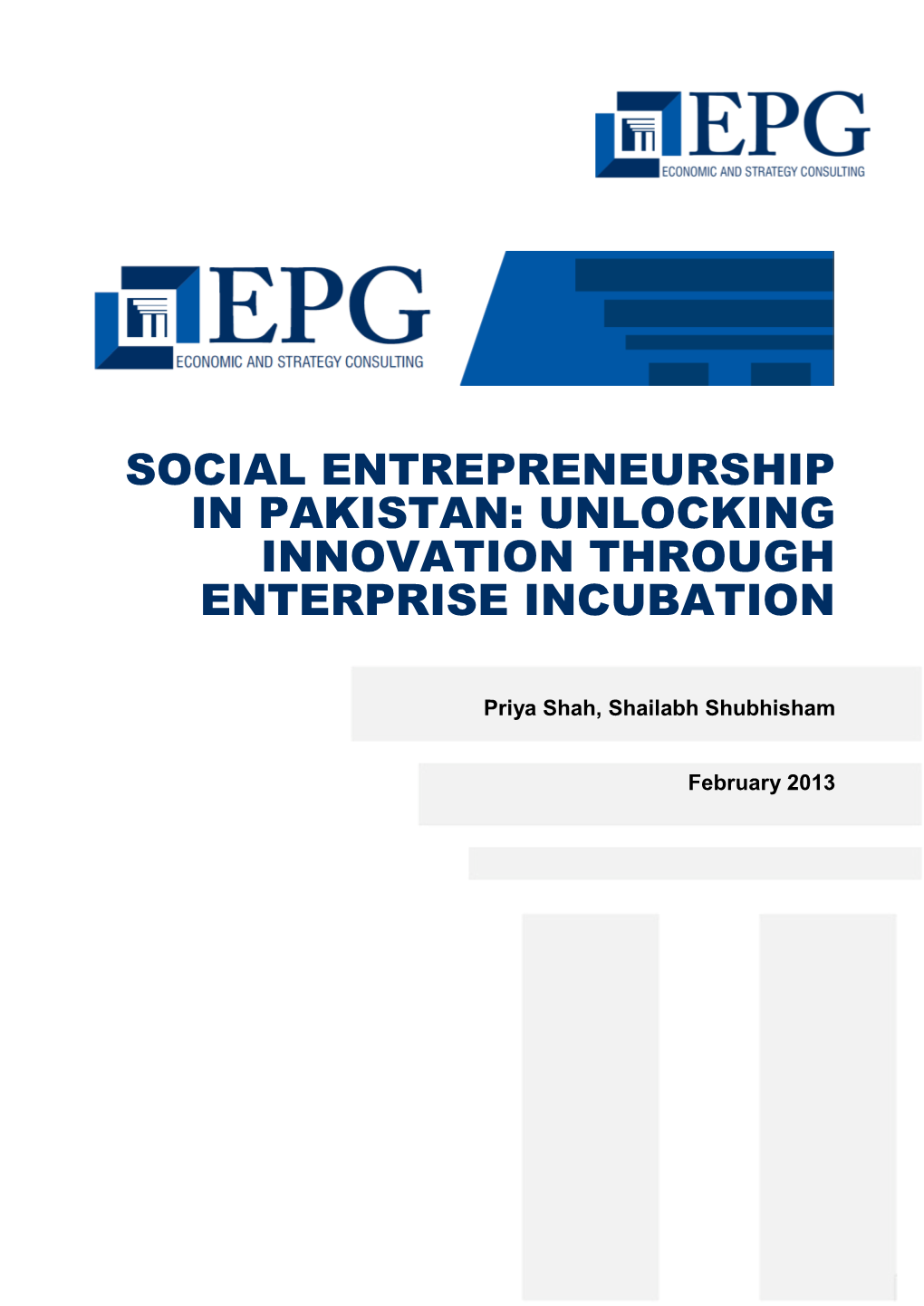 Social Entrepreneurship in Pakistan: Unlocking Innovation Through