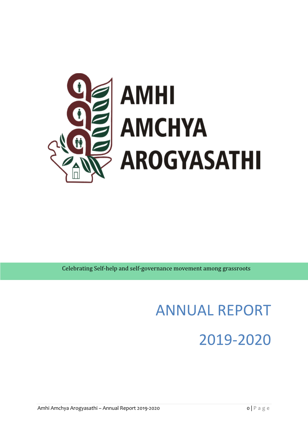 Annual Report 2019-2020 0 | P a G E