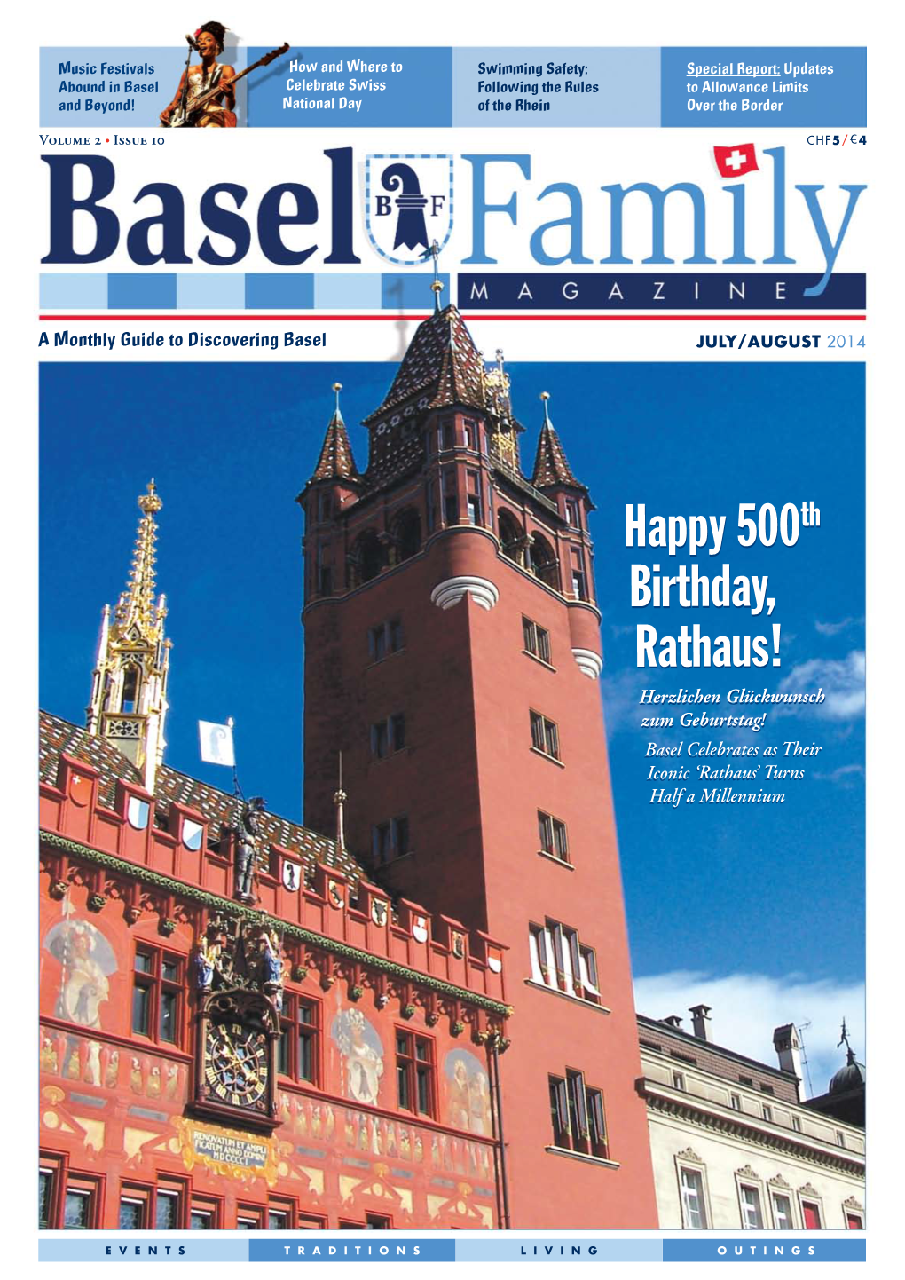 Happy 500Th Birthday, Rathaus! Herzlichen Glückwunsch Zum Geburtstag! Basel Celebrates As Their Iconic ‘Rathaus’ Turns Half a Millennium