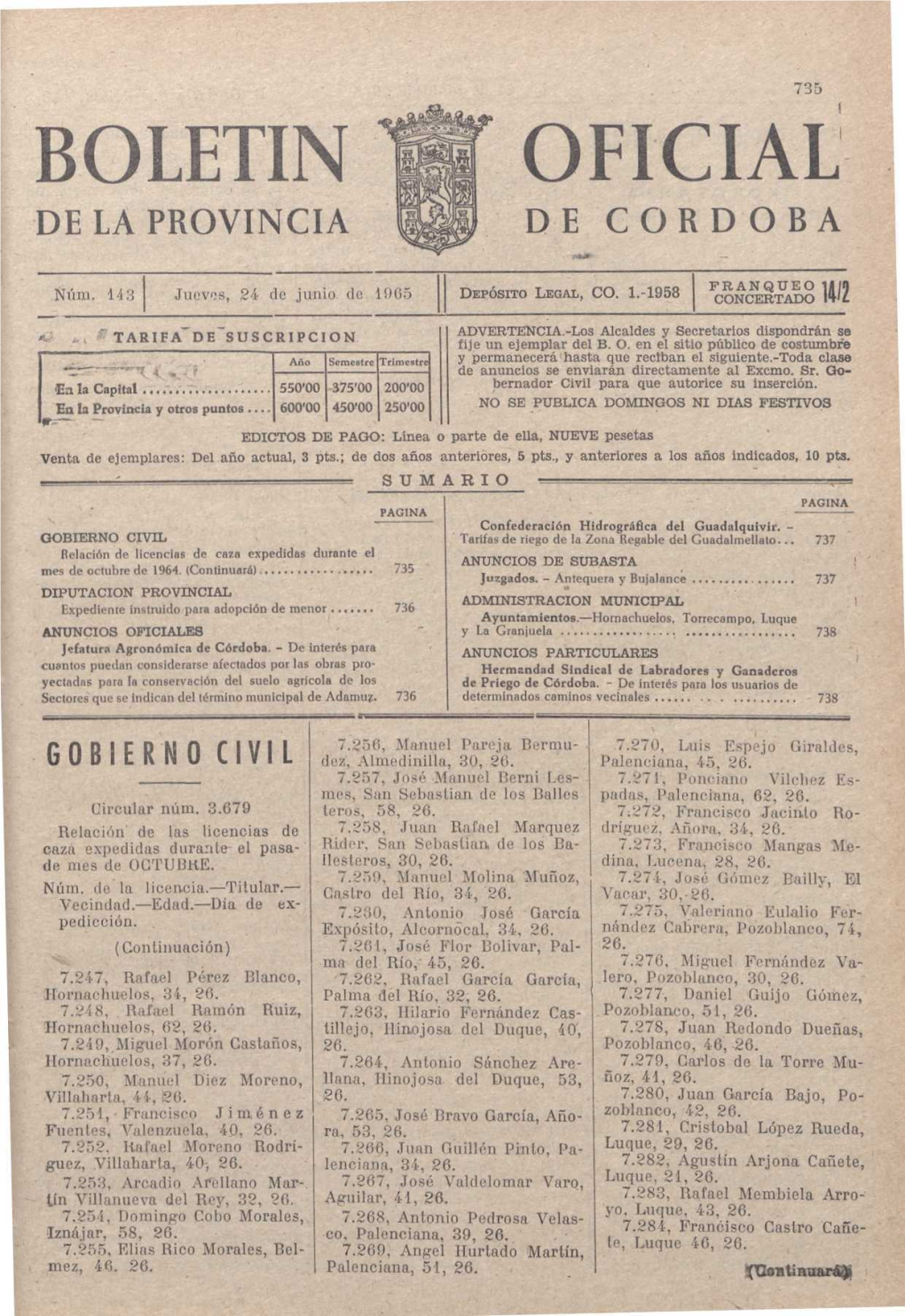 Oficial De La Provincia De Cordoba