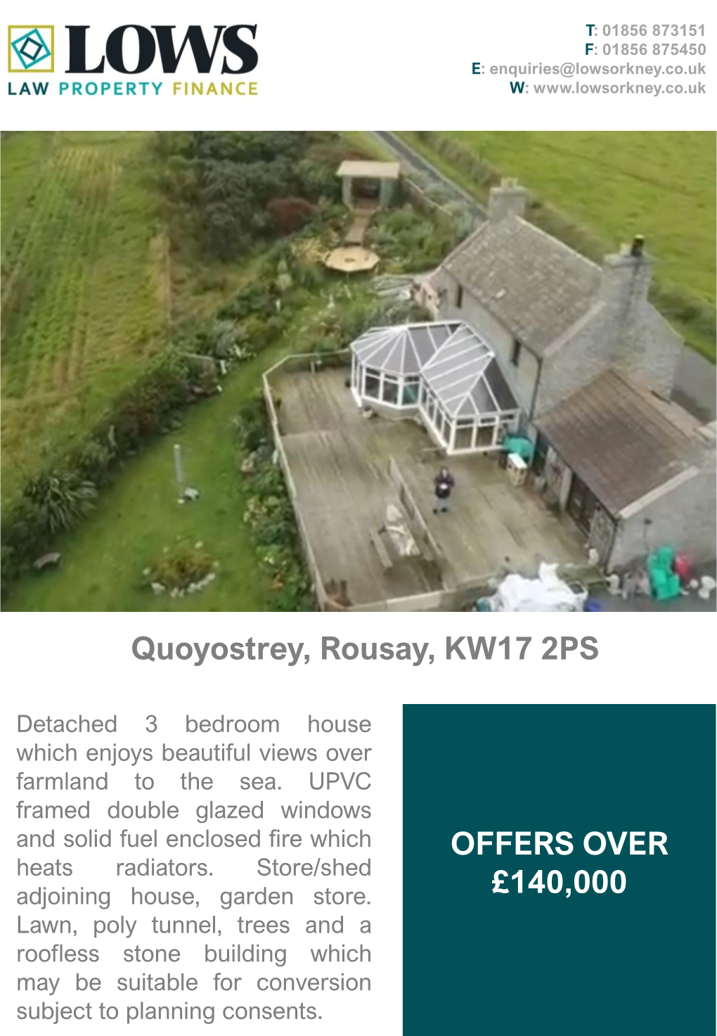 Quoyostrey, Rousay, KW17 2PS