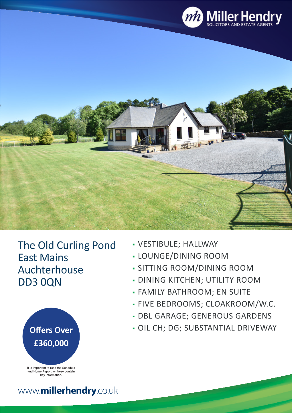 The Old Curling Pond East Mains Auchterhouse DD3