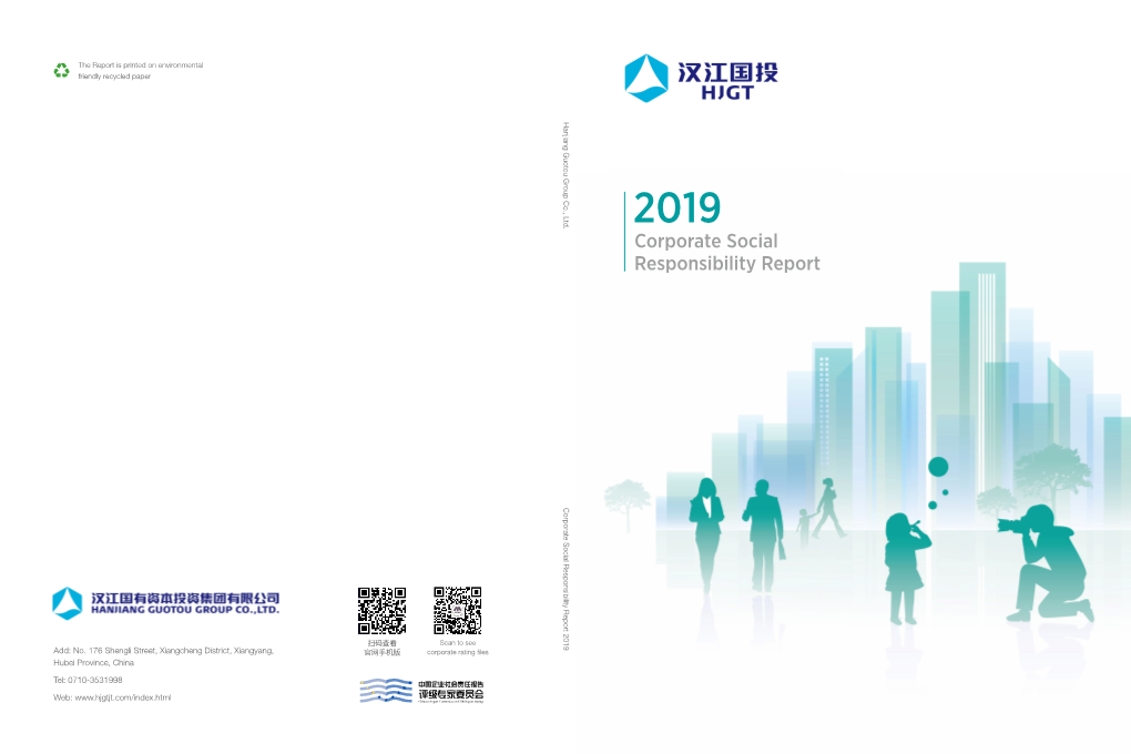 Corporate Social Responsibility Report Corporate Social Responsibility Report 2019