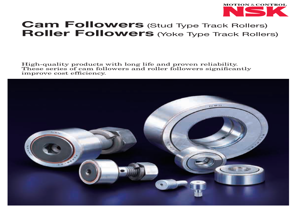 Cam Followers(Stud Type Track Rollers)