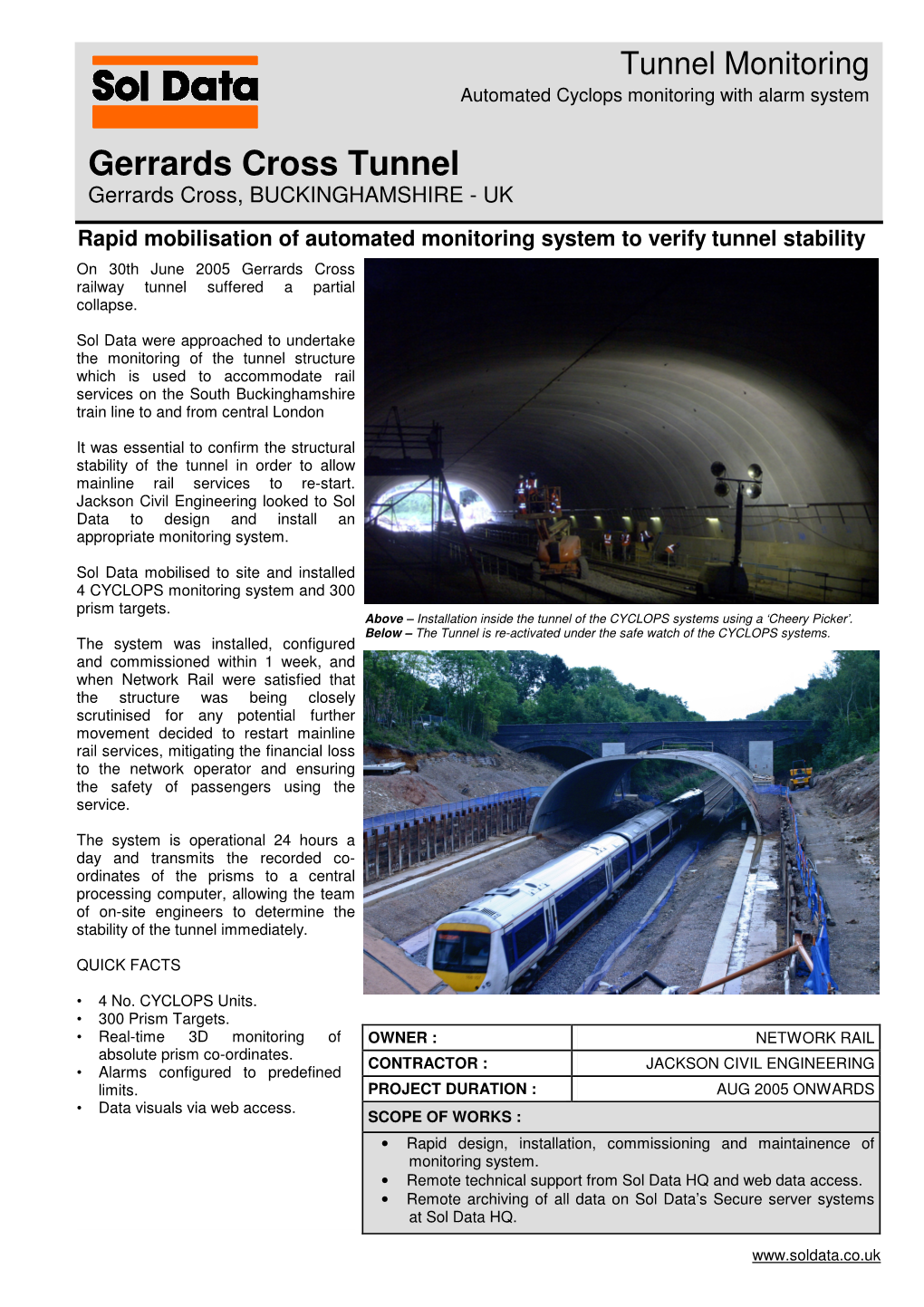 Gerrards Cross Tunnel Gerrards Cross, BUCKINGHAMSHIRE - UK