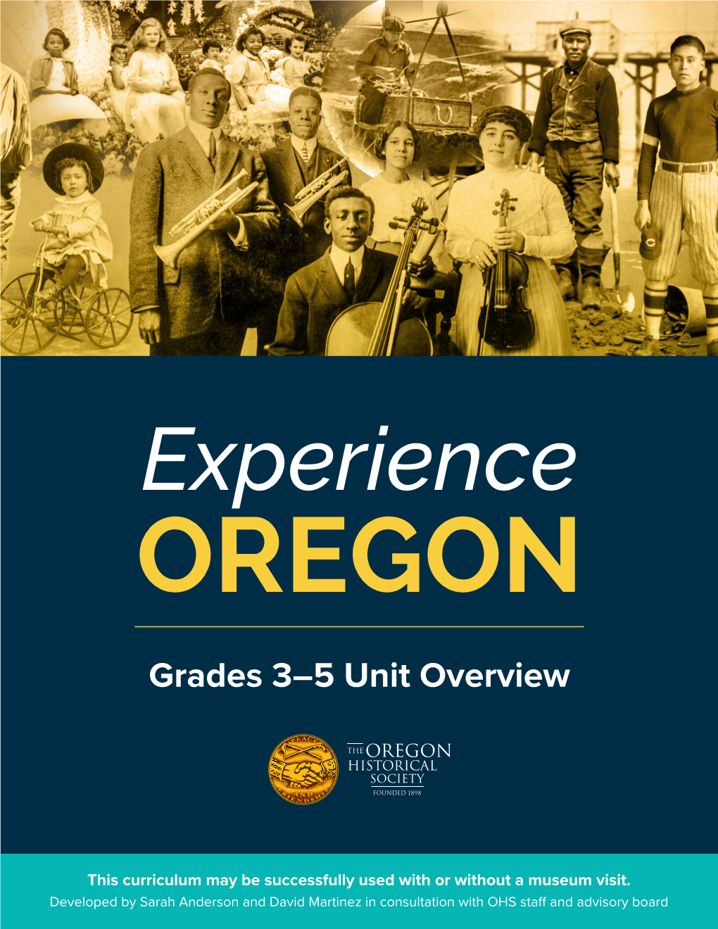 Experience OREGON Grades 3–5 Unit Overview