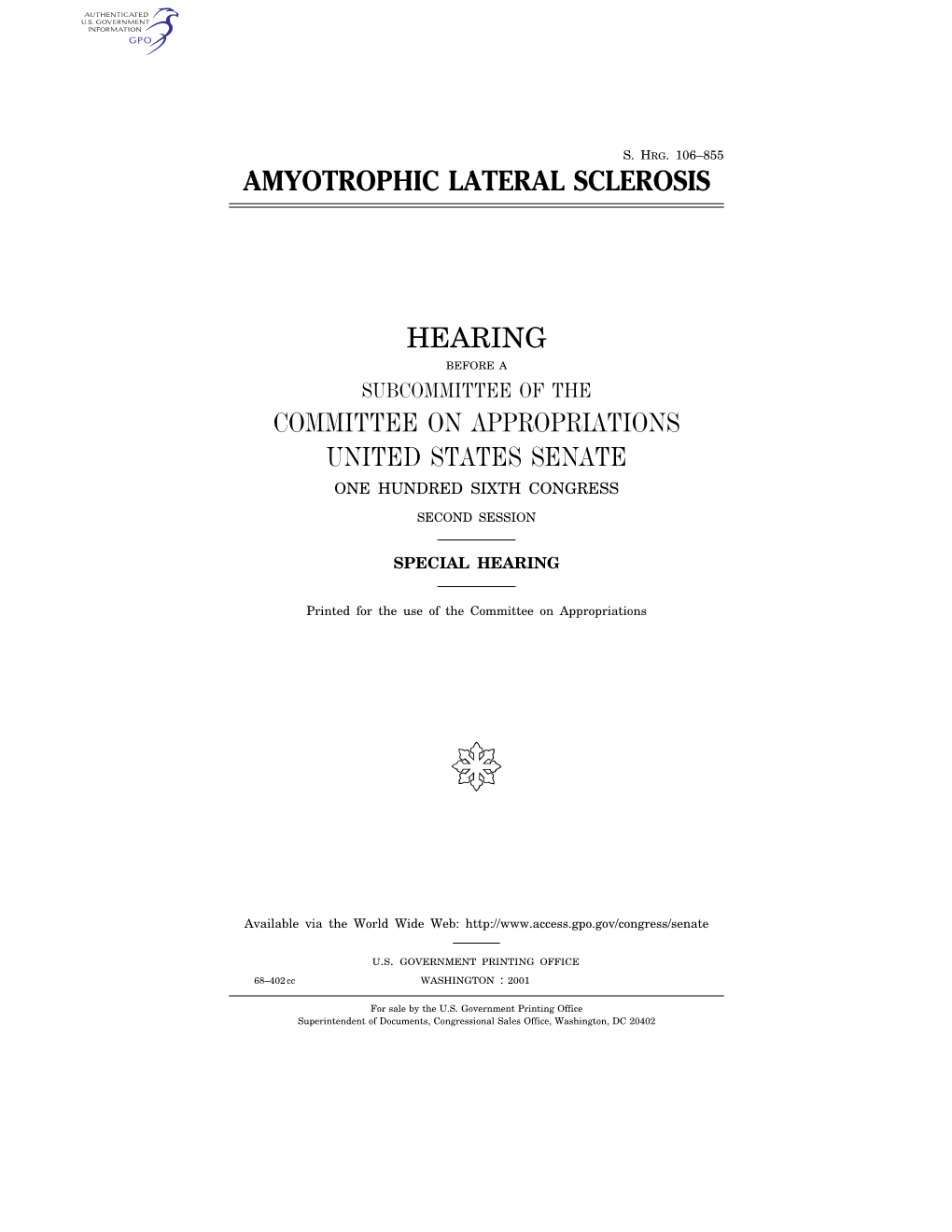 Amyotrophic Lateral Sclerosis Hearing