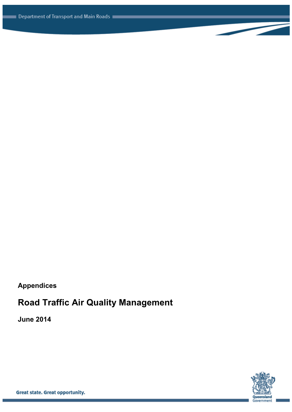 Road Traffic Air Quality Management