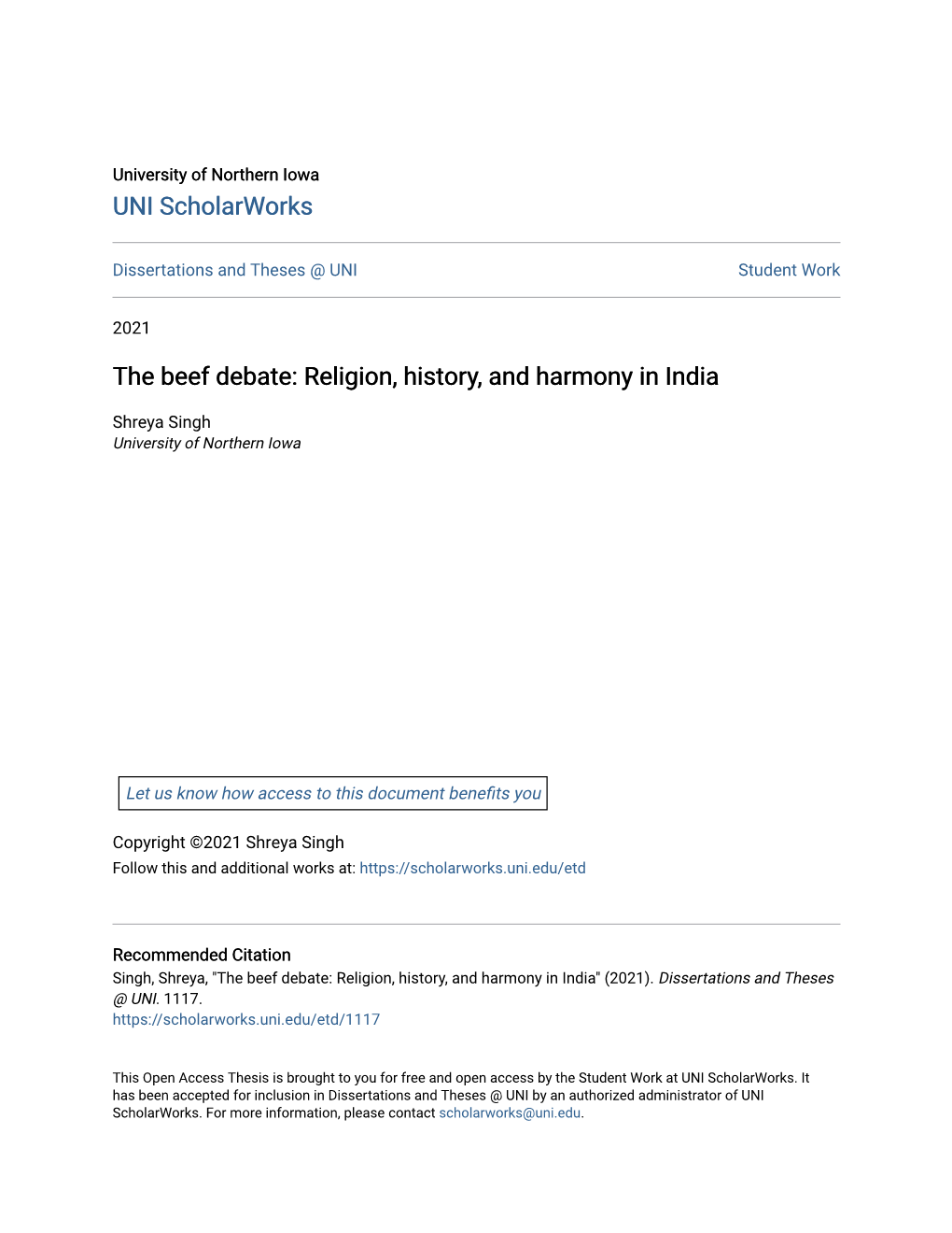The Beef Debate: Religion, History, and Harmony in India