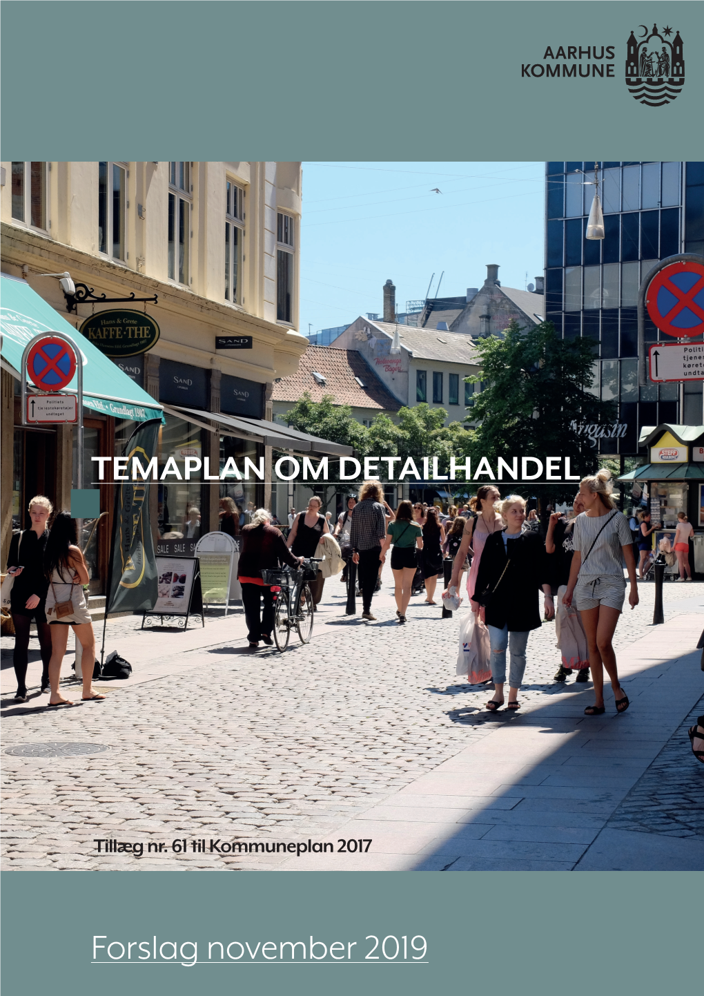 Forslag November 2019 TEMAPLAN OM DETAILHANDEL