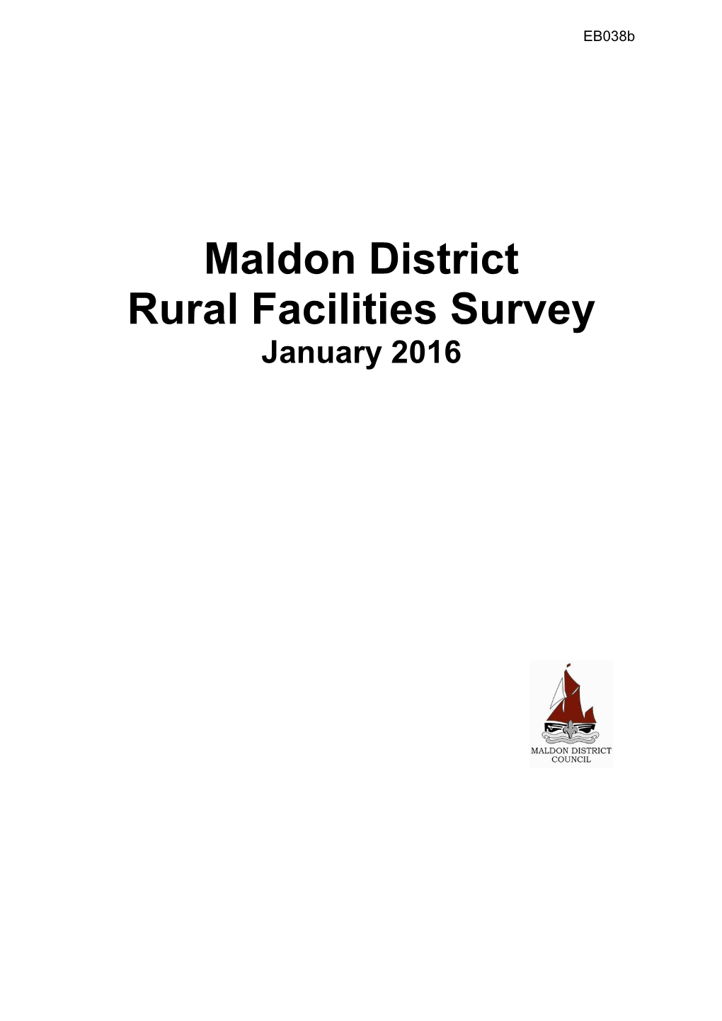 Eb038b Maldon District Rural Facilities Survey