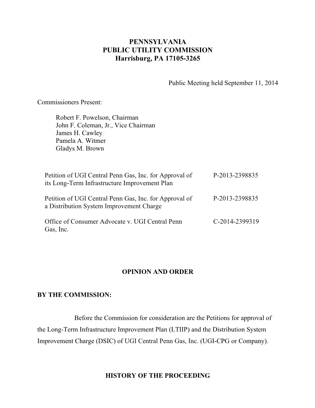 Public Utility Commission s5