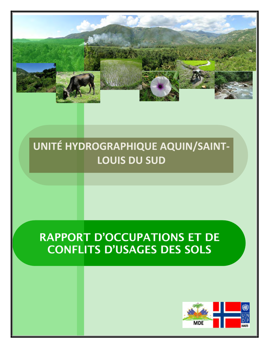 Unité Hydrographique Aquin/Saint- Louis Du Sud