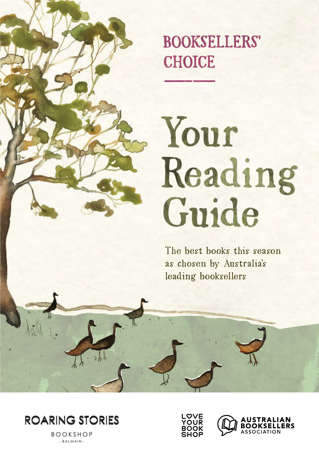 Booksellers' Choice Spring Reading Guide