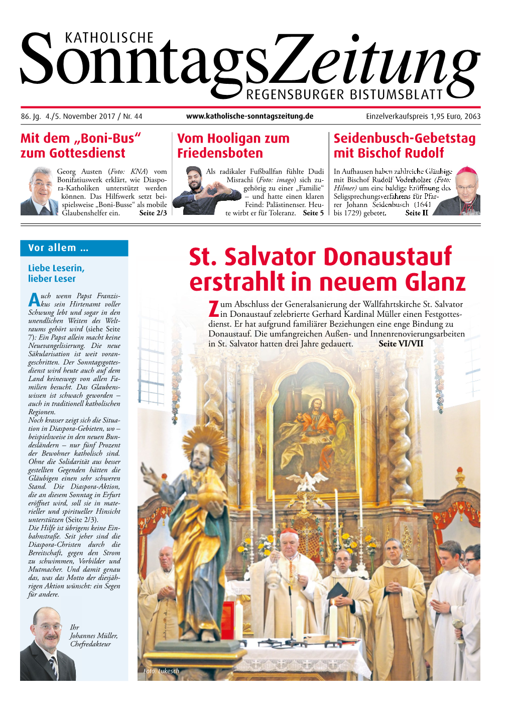St. Salvator Donaustauf Erstrahlt in Neuem Glanz