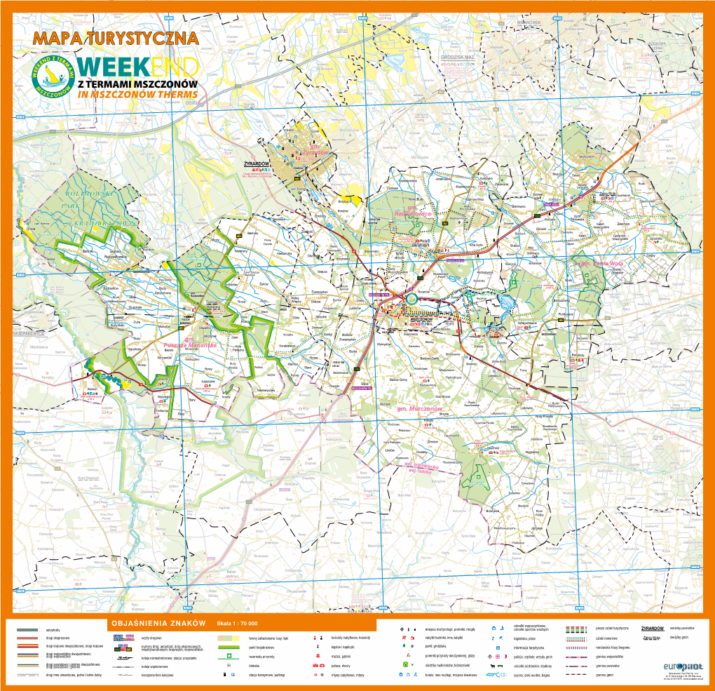 MAPA SZLAKÓW TURYSTYCZNYCH.Pdf