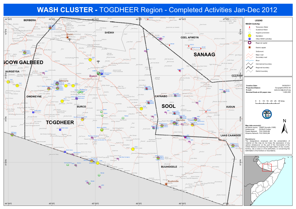 TOGDHEER Region