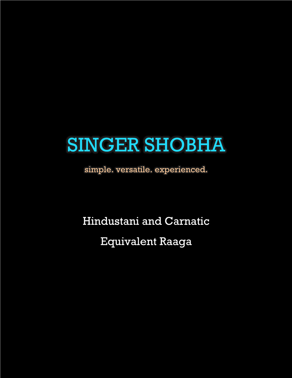 Hindustani and Carnatic Equivalent Raaga