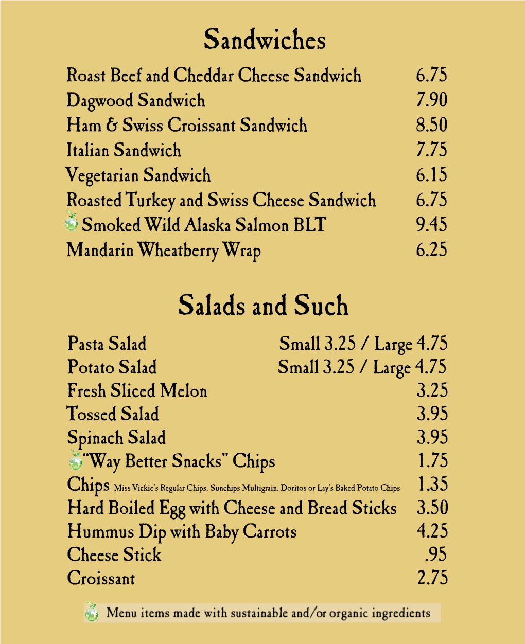 Roast Beef and Cheddar Cheese Sandwich 6.75 Dagwood Sandwich