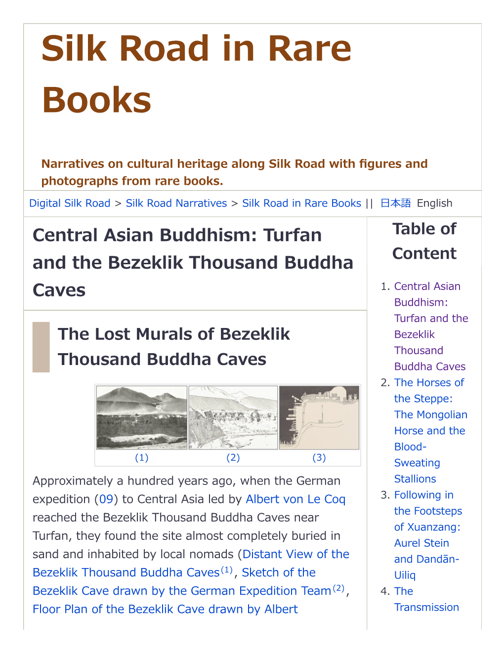 Central Asian Buddhism -Turfan And