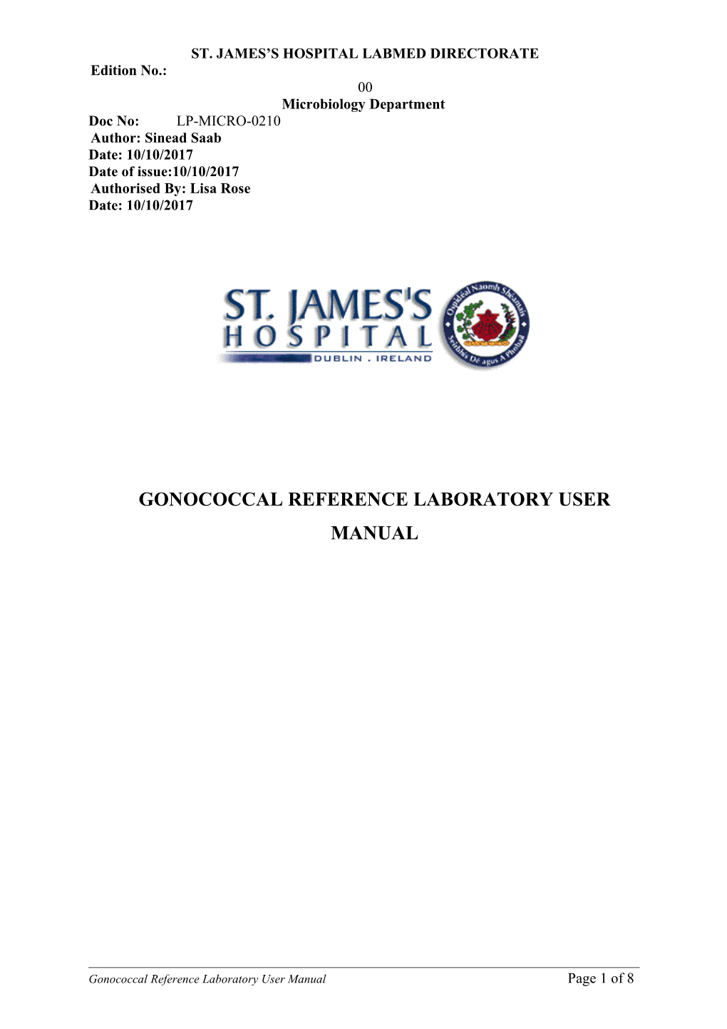 Specimen Handling in the Cytology Department