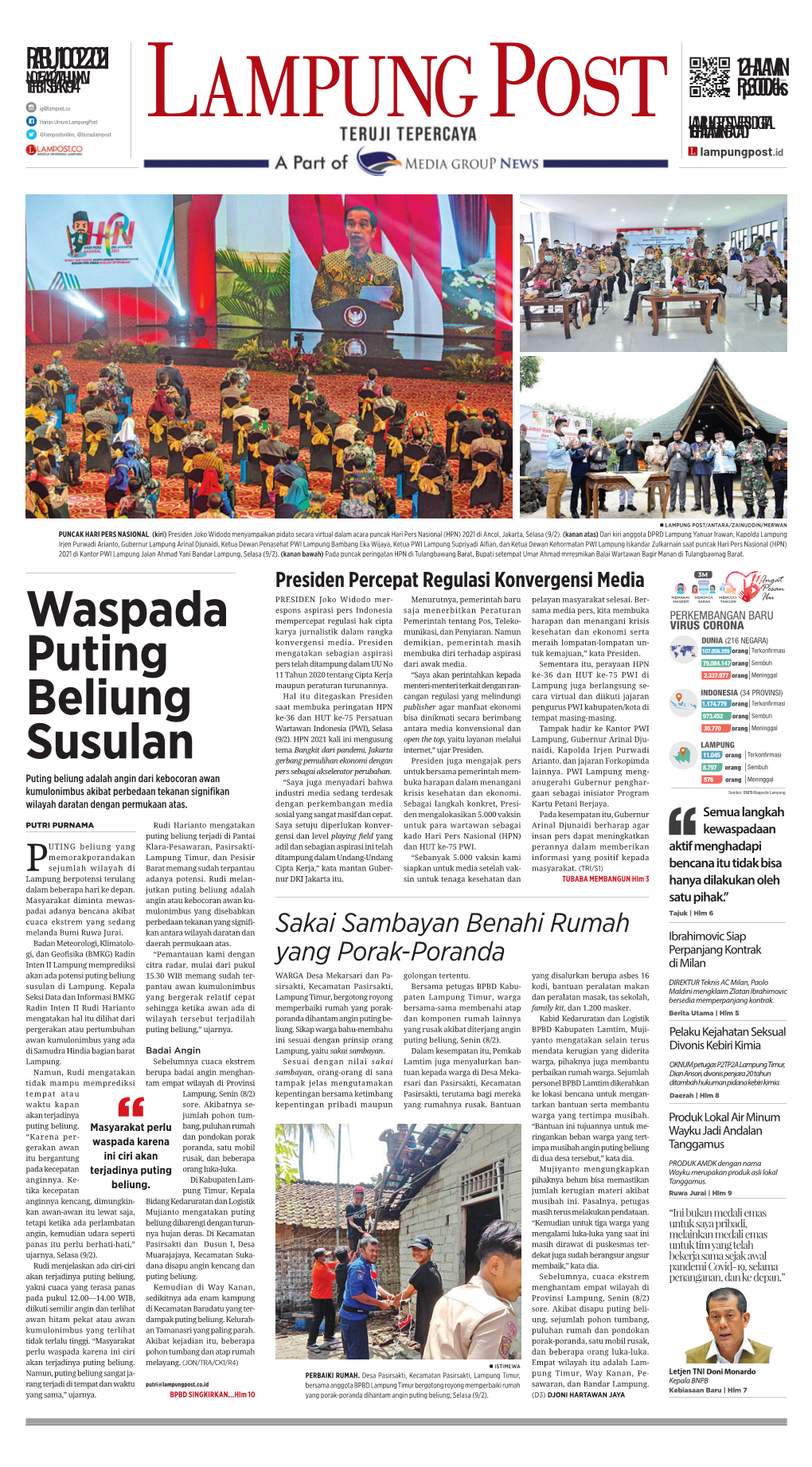 Waspada Puting Beliung Susulan