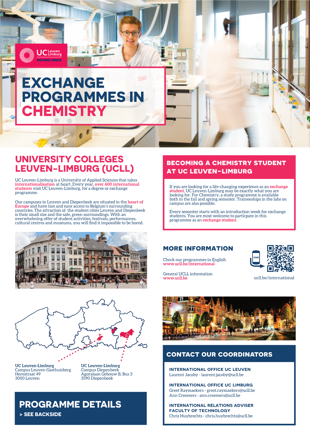 Exchange Programmes in Chemistry