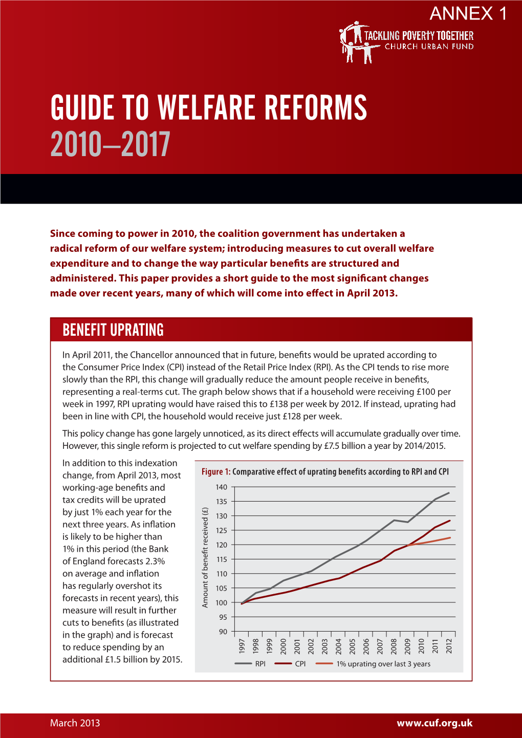 Guide to Welfare Reforms 2010–2017