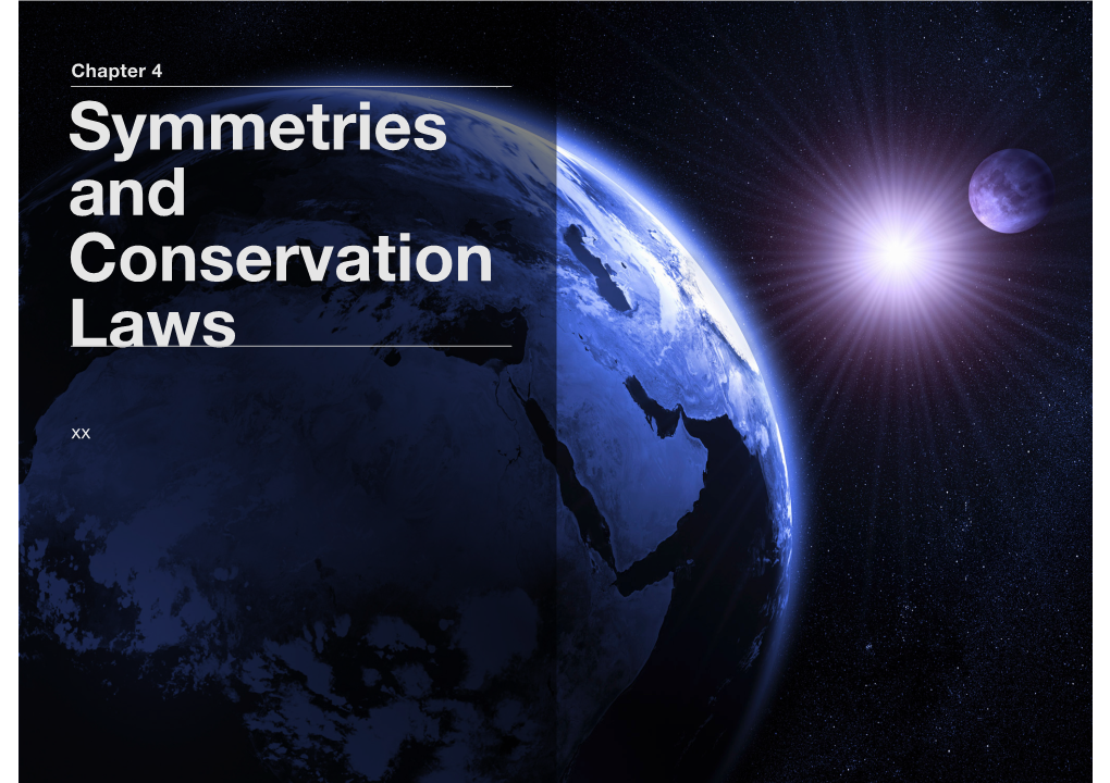 Symmetries and Conservation Laws