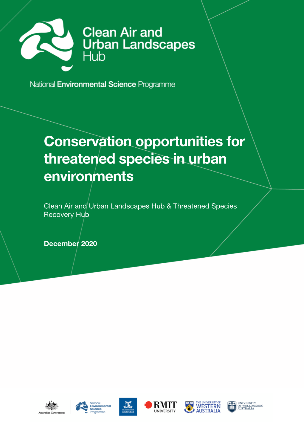 Conservation Opportunities for Threatened Species in Urban Environments