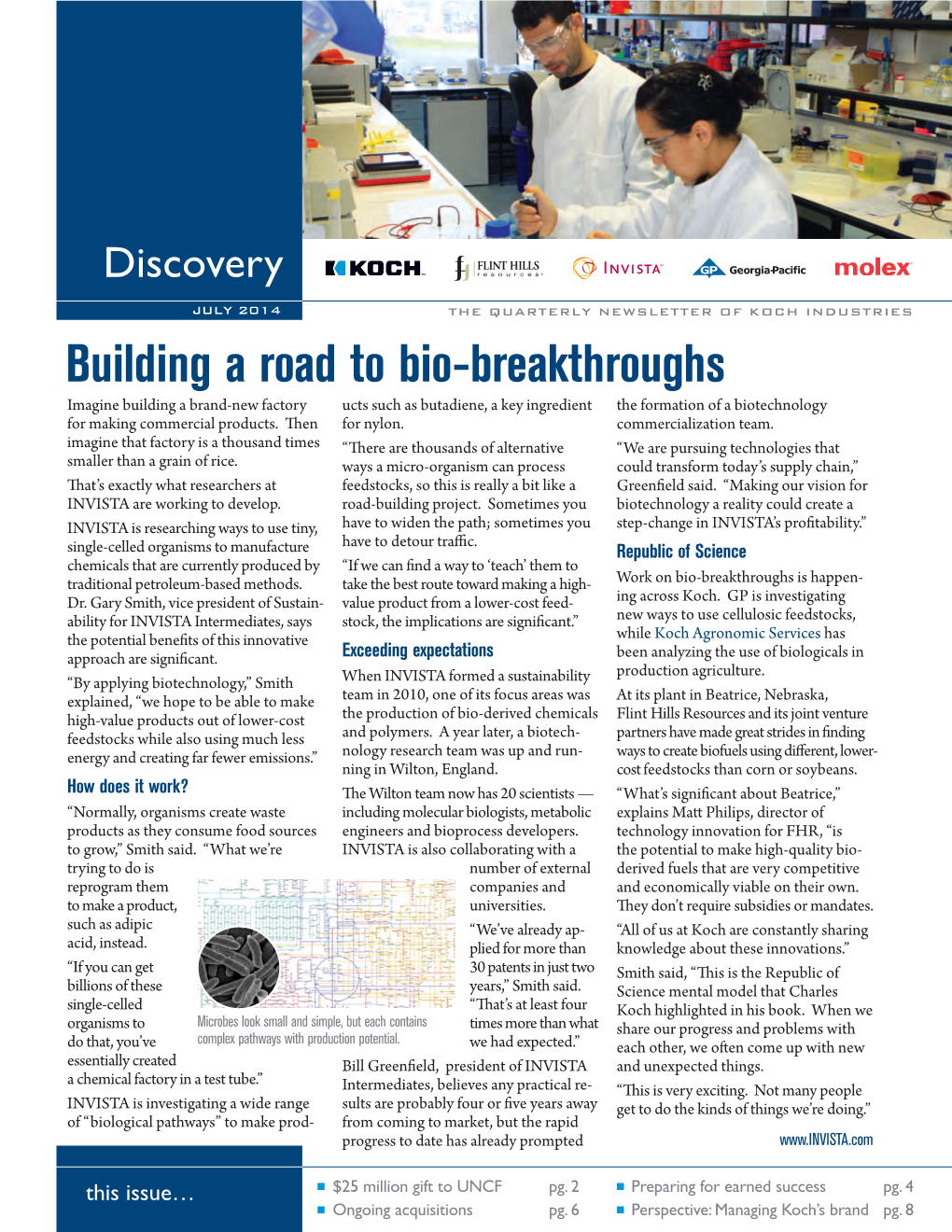 Building a Road to Bio-Breakthroughs