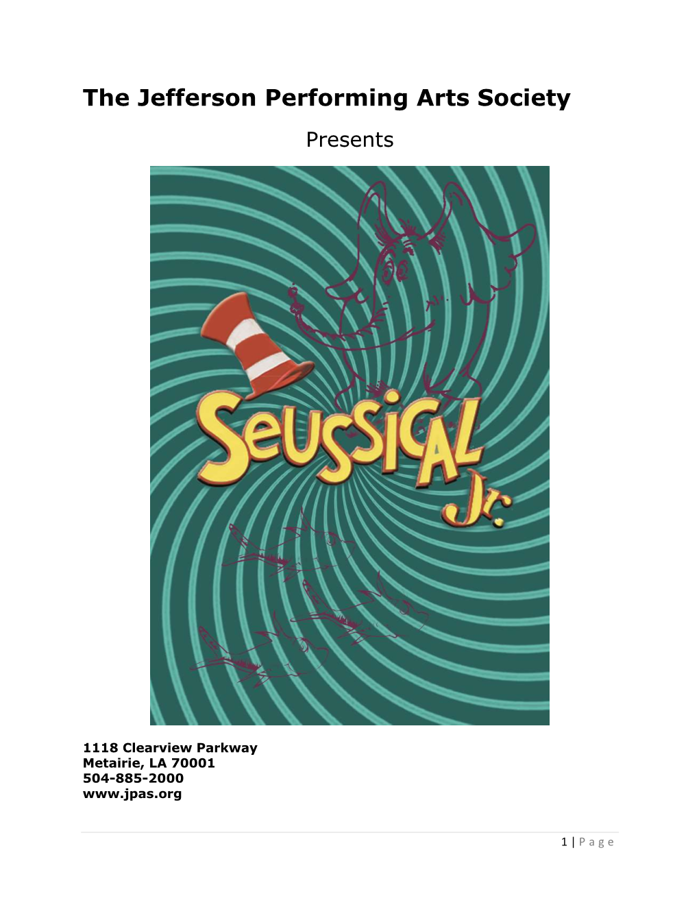 Seussical Study-Comp